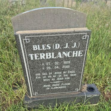 TERBLANCHE D.J.J. 1929-2000