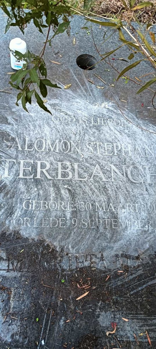 TERBLANCHE Salomon Stephan? 191?-?
