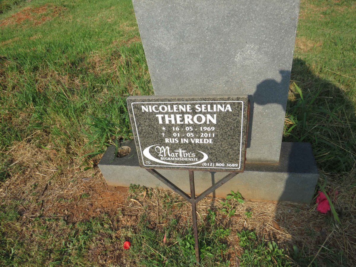 THERON Nicolene Selina 1969-2011