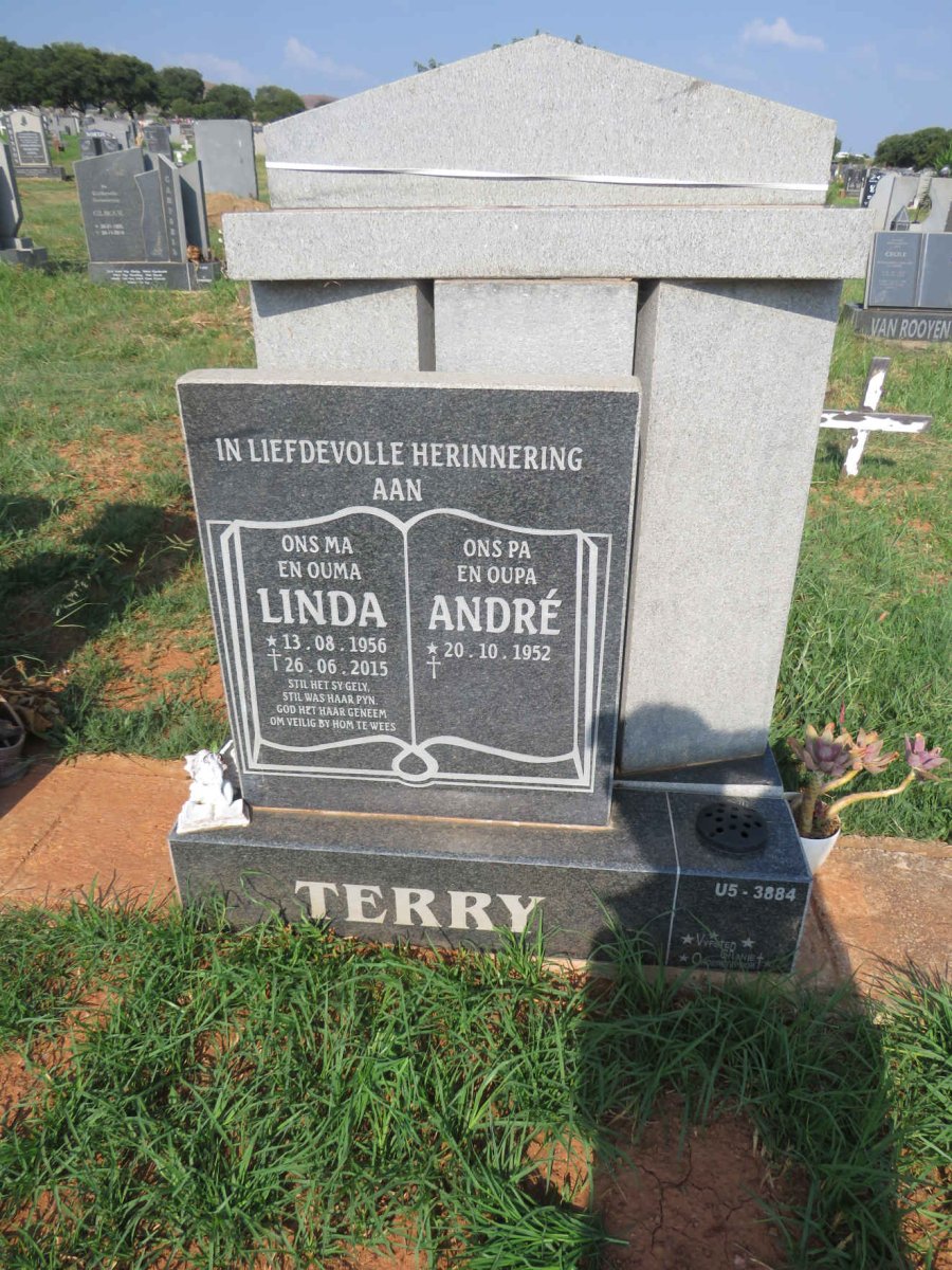 TERRY Andre 1952- & Linda 1956-2015
