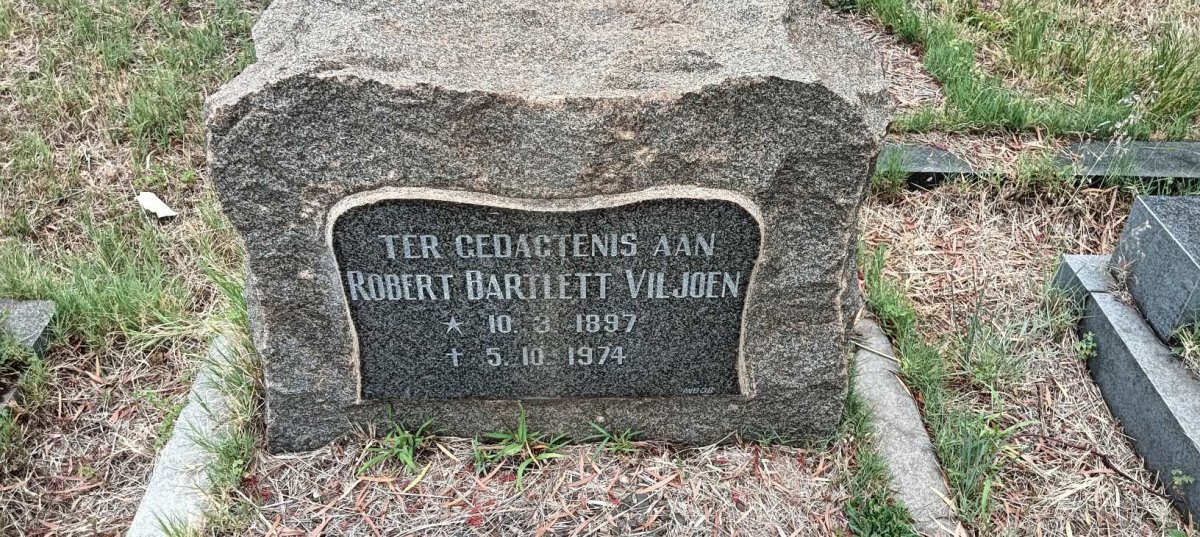 VILJOEN Robert Bartlett 1897-1974
