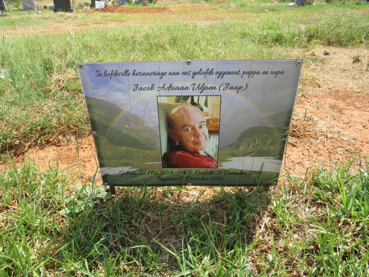 VILJOEN Jacob Adriaan 1953-2019