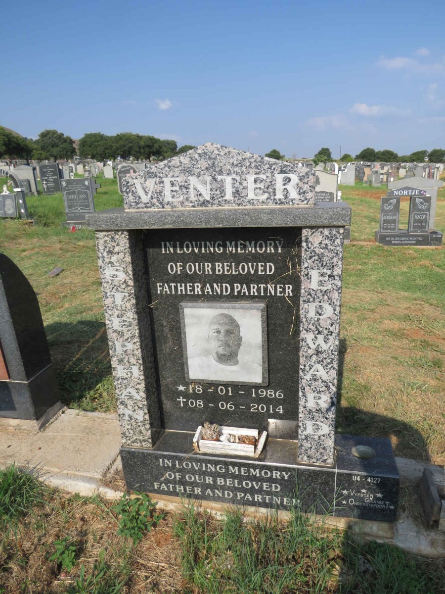 VENTER Stephan Edward 1986-2014