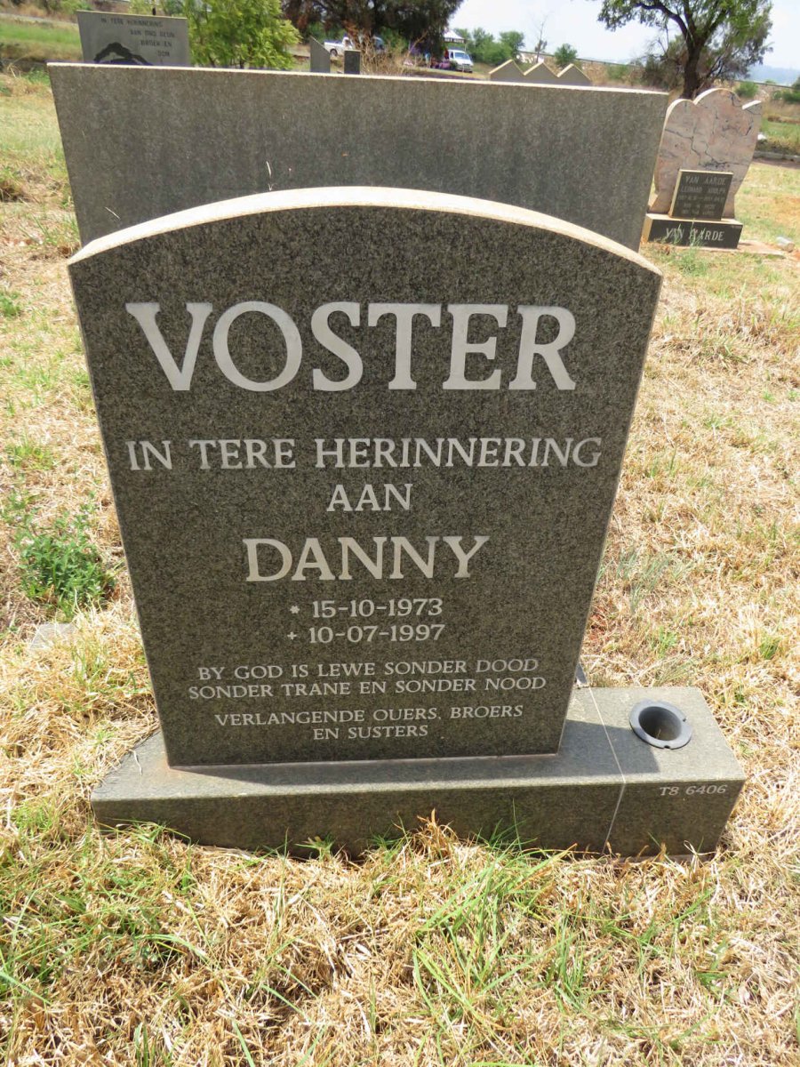 VOSTER Danny 1973-1997