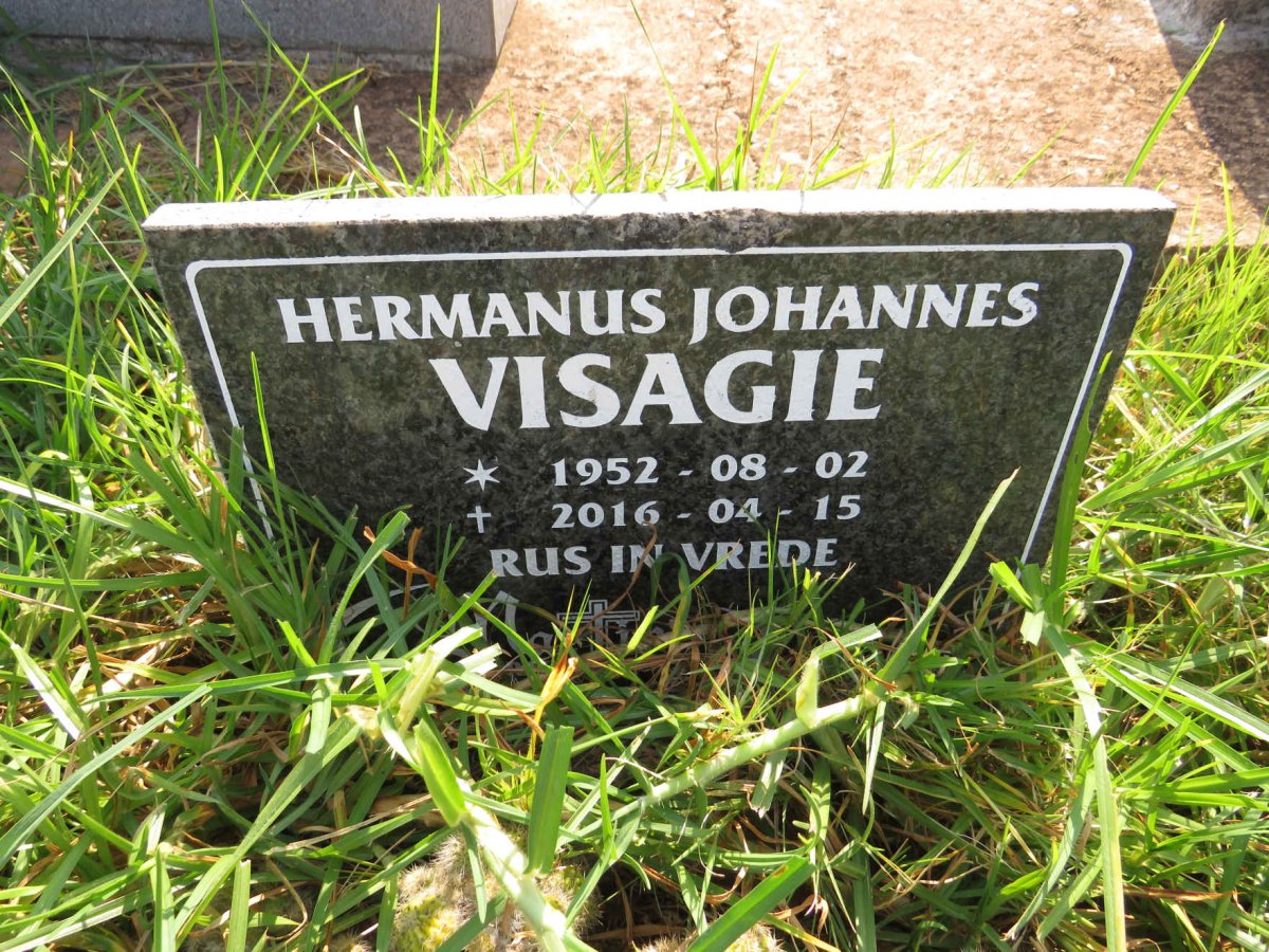 VISAGIE Hermanus Johannes 1952-2016