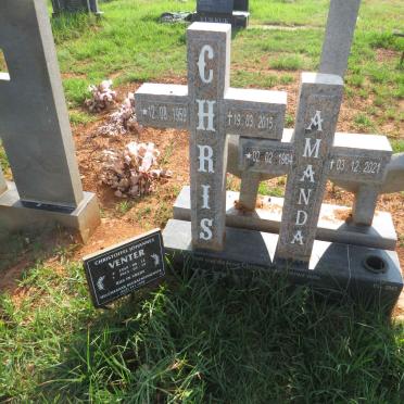 VENTER Christoffel Johannes 1959-2015 & Amanda 1964-2021
