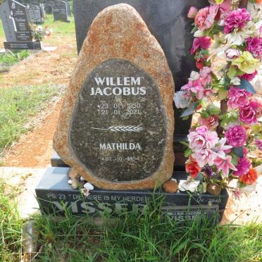 VISSER Willem Jacobus 1950-2021 & Mathilda 1954