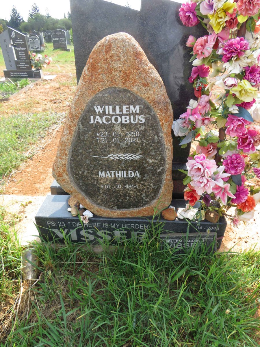 VISSER Willem Jacobus 1950-2021 & Mathilda 1954