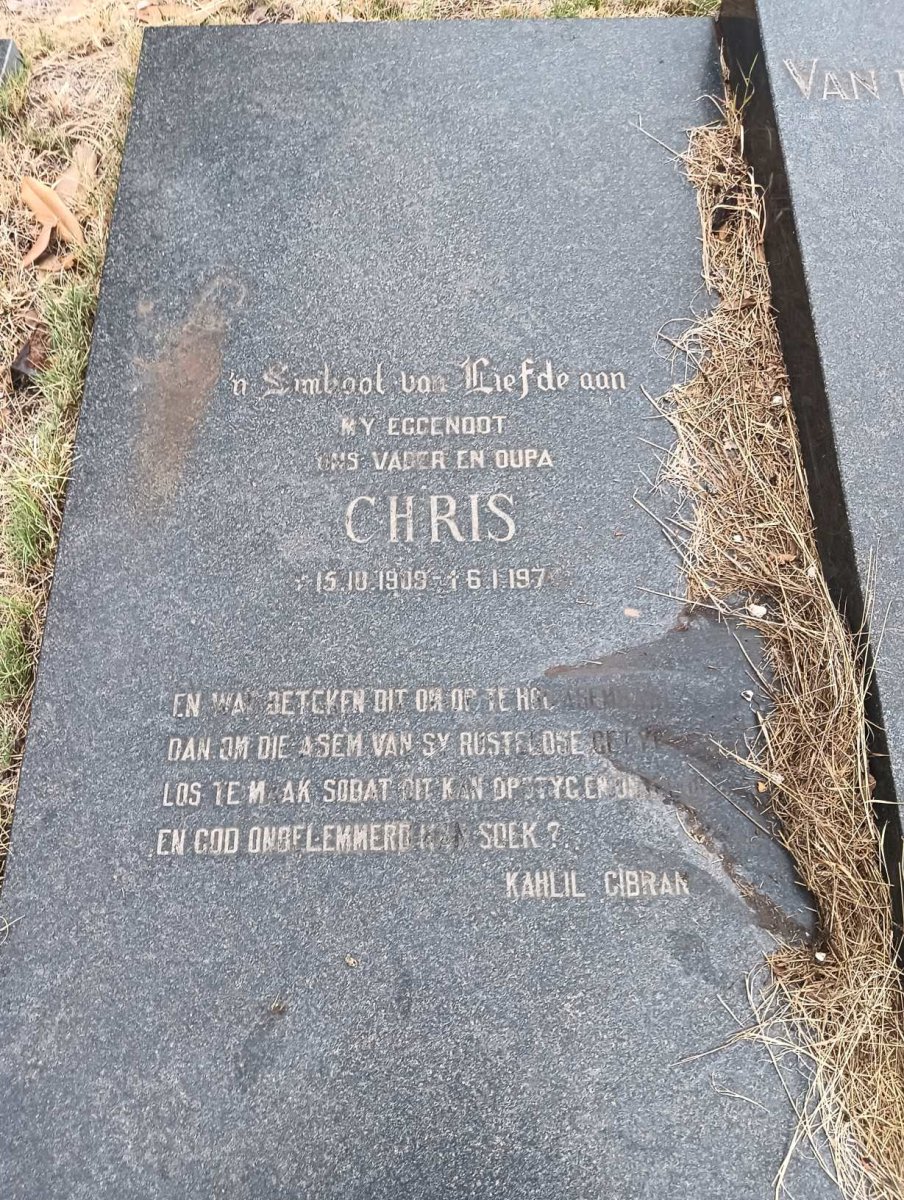 VYVER Chris, van der 1909-197? & Marie 1917- _1