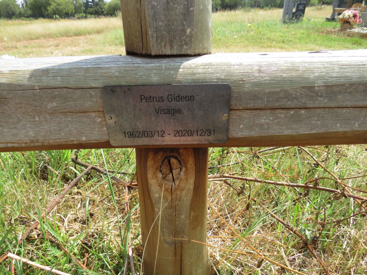 VISAGIE Petrus Gideon 1962-2020