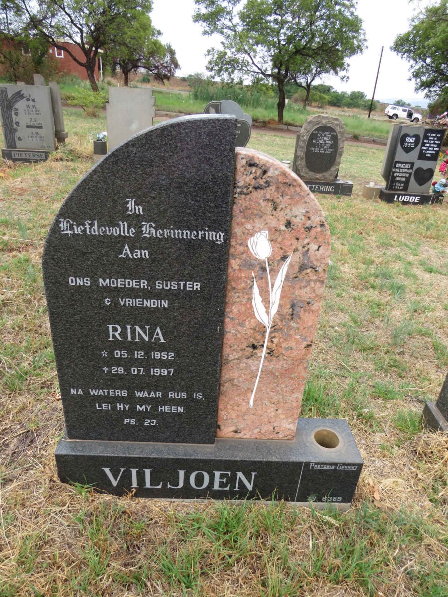 VILJOEN Rina 1952-1997