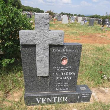 VENTER Catharina Maliza 1968-2017