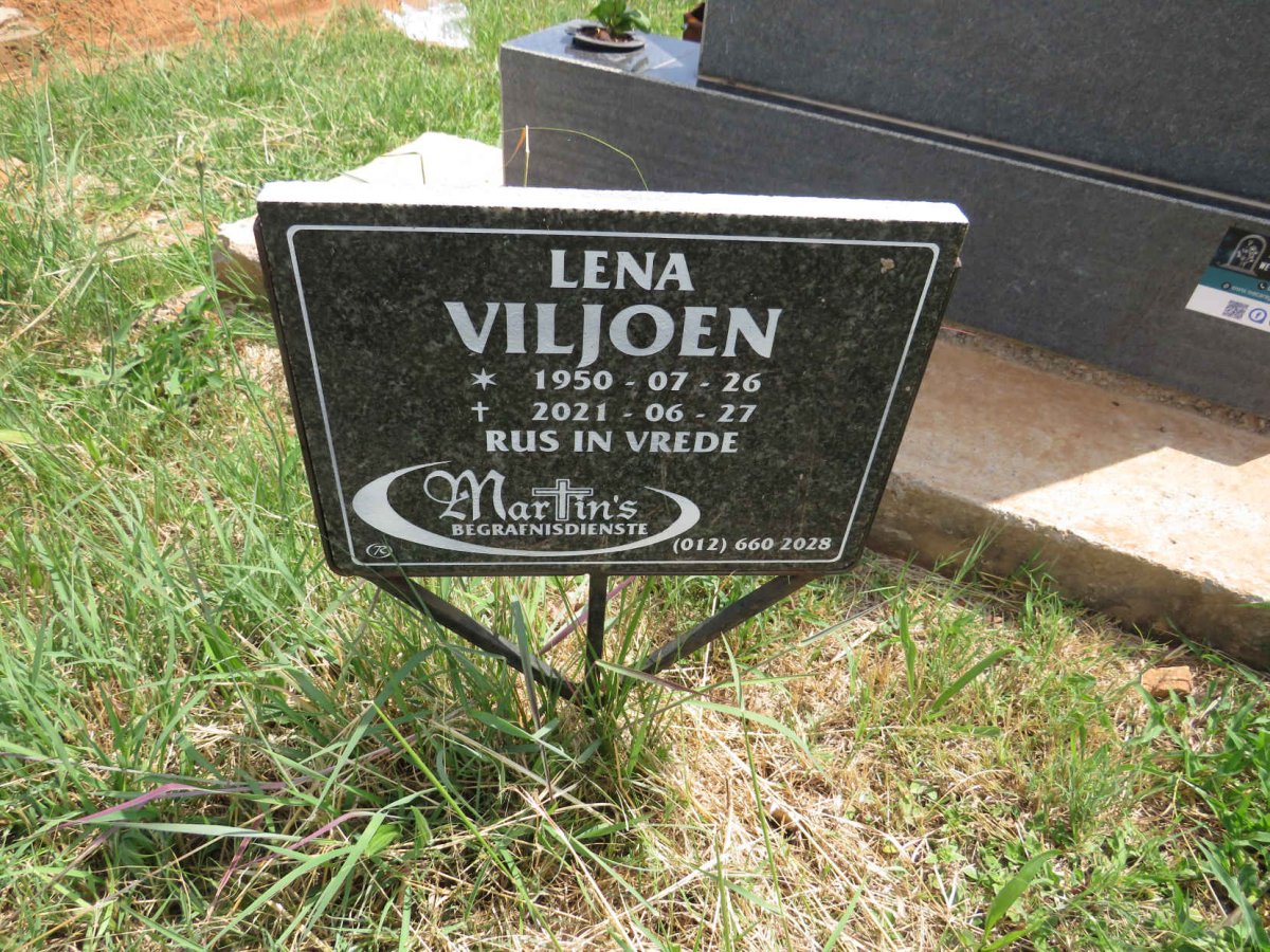 VILJOEN Lena 1950-2021