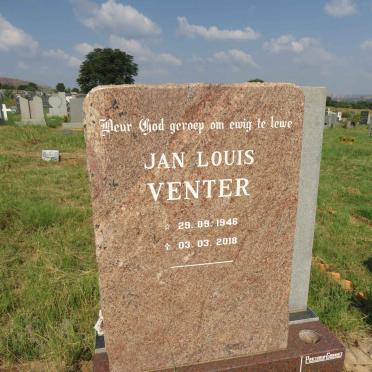 VENTER Jan Louis 1946-2018