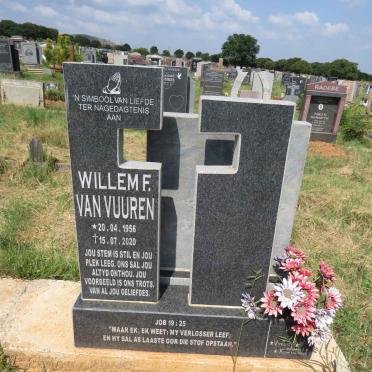 VUUREN Willem F., van 1956-2020
