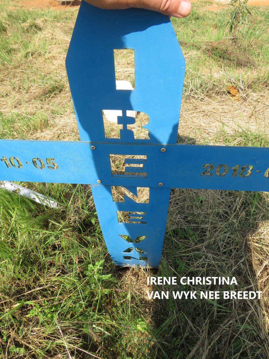 WYK Irene Christina, van nee BREEDT 1935-2018 _1