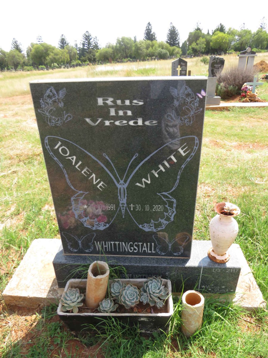 WHITTINGSTALL Joalene White 1991-2020