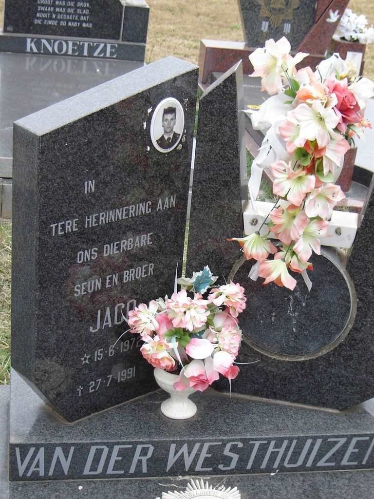 WESTHUIZEN Jaco, van der 1972-1991