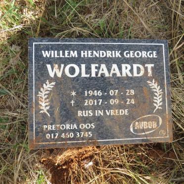 WOLFAARDT Willem Hendrik George 1946-2017