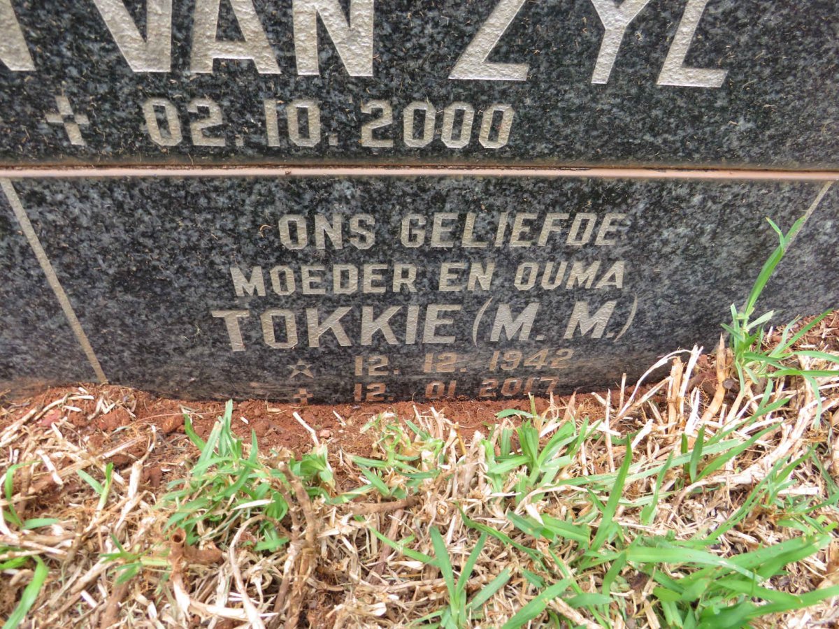 WAHLSTRAND Jan Gideon Van Zyl 1933-2000 :: WAHLSTRAND P.L. 1944-2001 & M.M. 1942-2017 _2