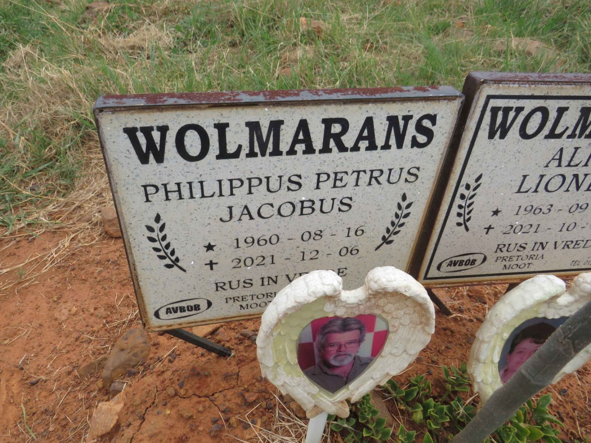 WOLMARANS Philippus Petrus Jacobus 1960-2021 & Alice Lionell 1963-2021_1