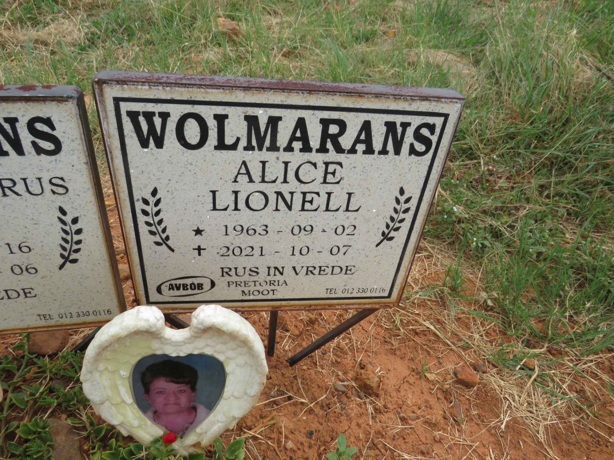 WOLMARANS Philippus Petrus Jacobus 1960-2021 & Alice Lionell 1963-2021_2