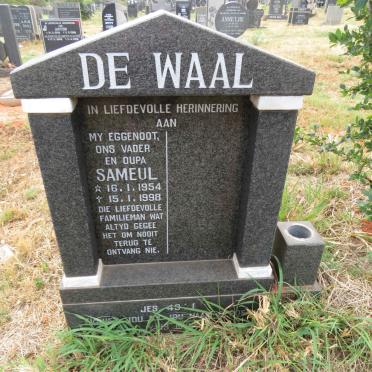WAAL Sameul, de 1954-1998