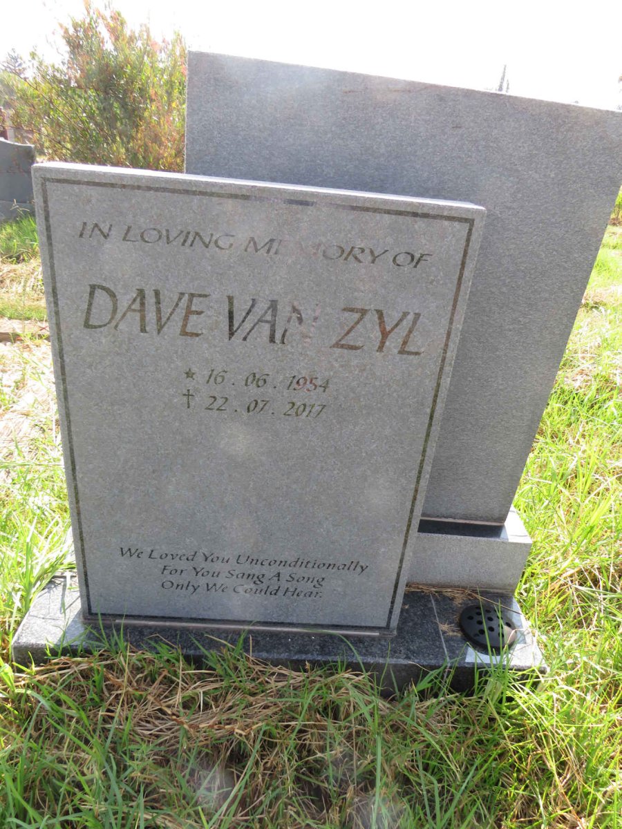 ZYL Dave, van 1954-2017