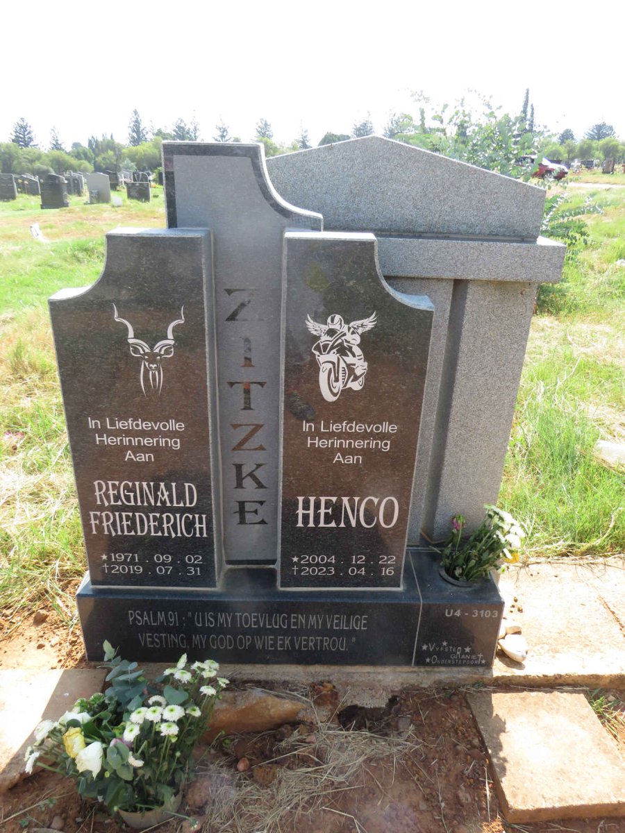 ZITZKE Reginald Friederich 1971-2019 :: ZITZKE Henco 2004-2023