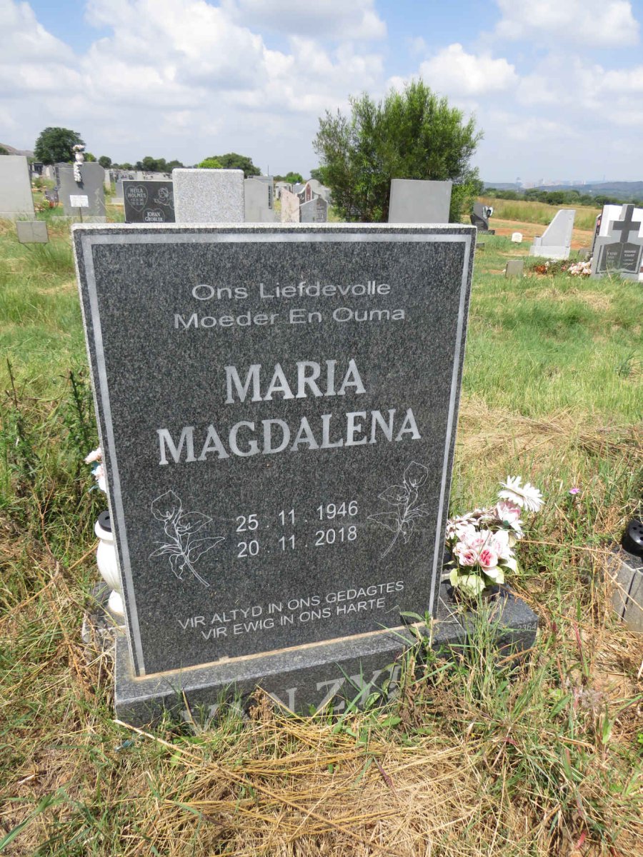 ZYL Maria Magdalena, van 1946-2018