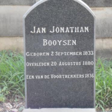 BOOYSEN Jan Jonathan 1833-1880