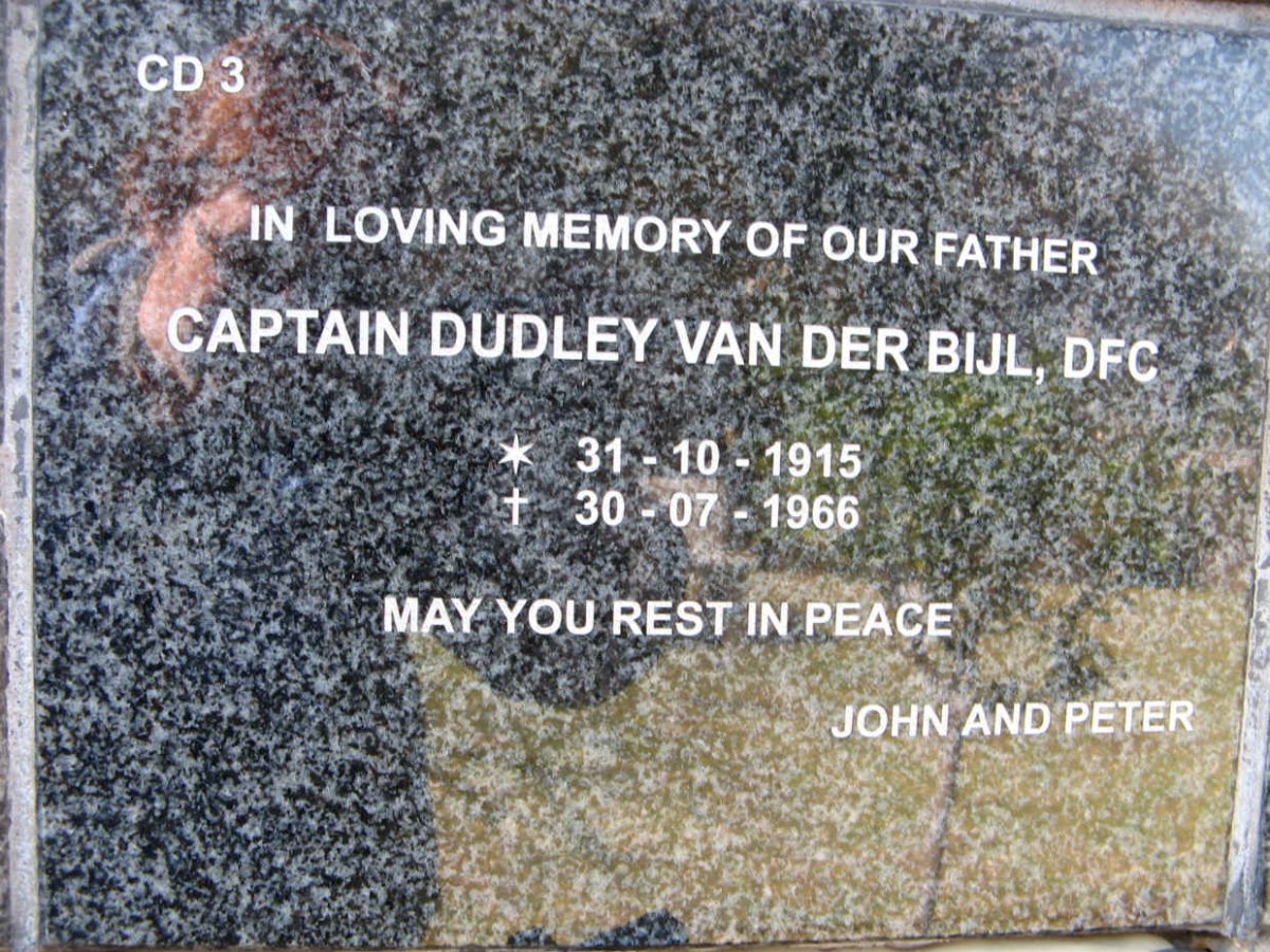 BIJL Dudley, van der 1915-1966