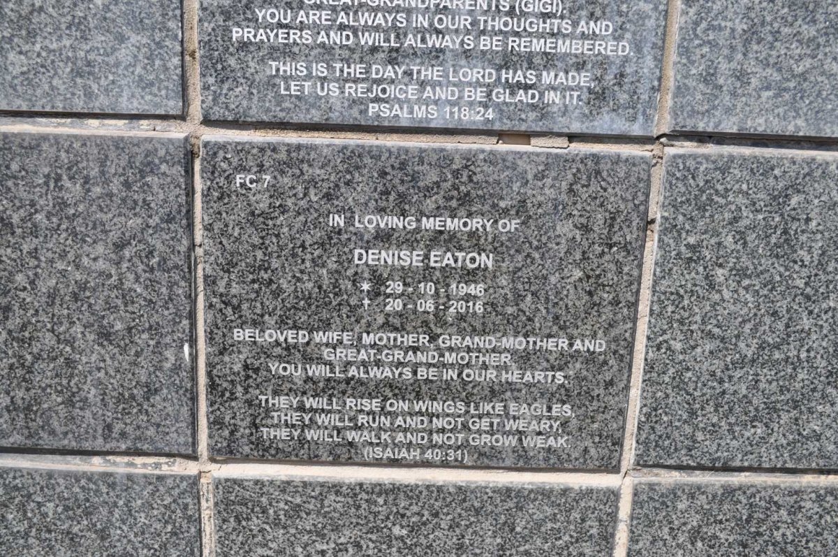 EATON Denise 1946-2016