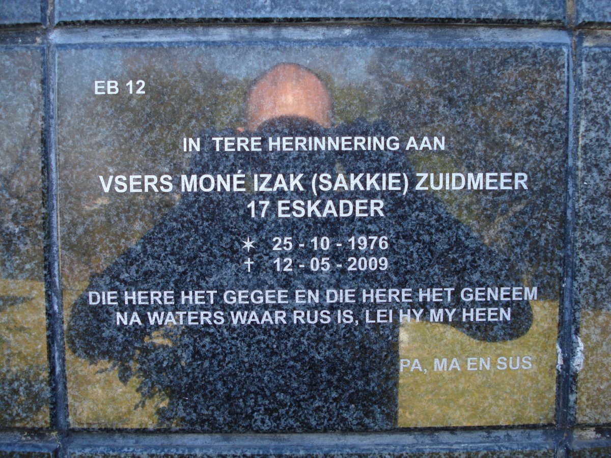 ZUIDMEER Mone Izak 1976-2009