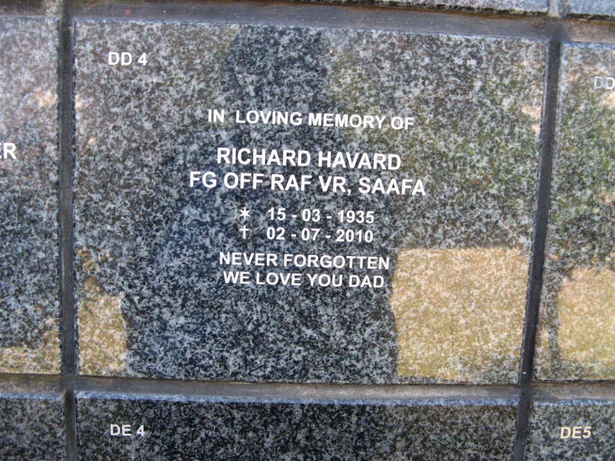 HAVARD Richard 1935-2010
