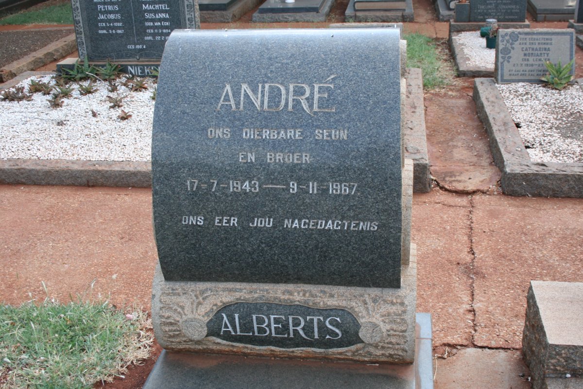 ALBERTS André 1943-1967