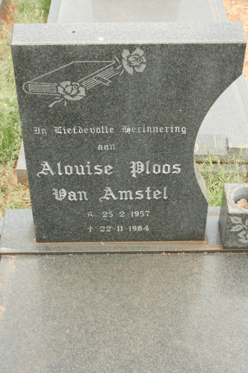 AMSTEL Alouise, Ploos van 1957-1984