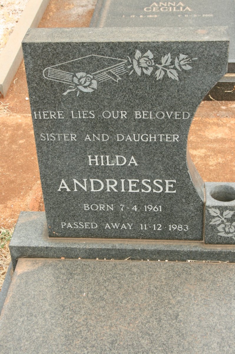 ANDRIESSE Hilda 1961-1983
