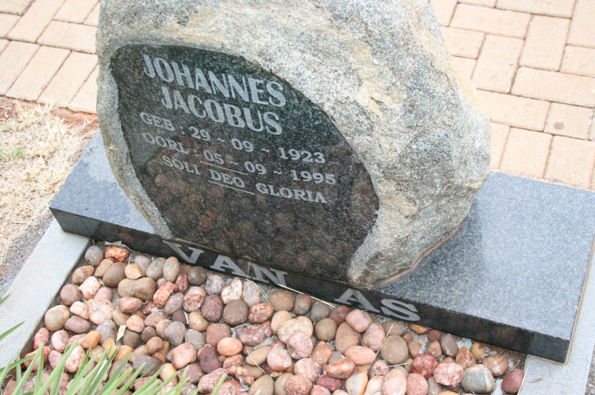 AS Johannes Jacobus, van 1923-1995