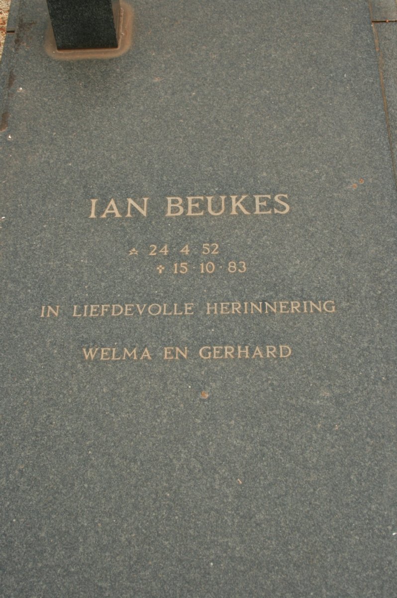 BEUKES Ian 1952-1983