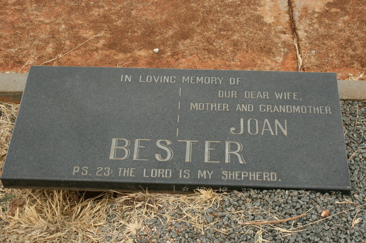 BESTER Joan