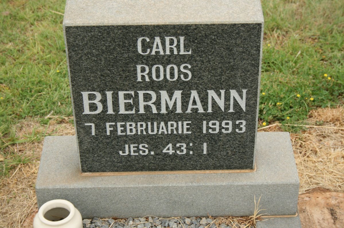 BIERMANN Carl Roos -1993