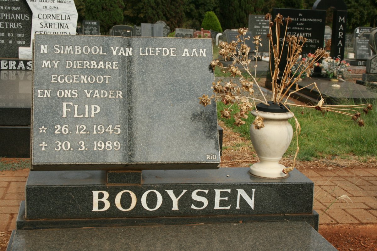 BOOYSEN Flip 1945-1989