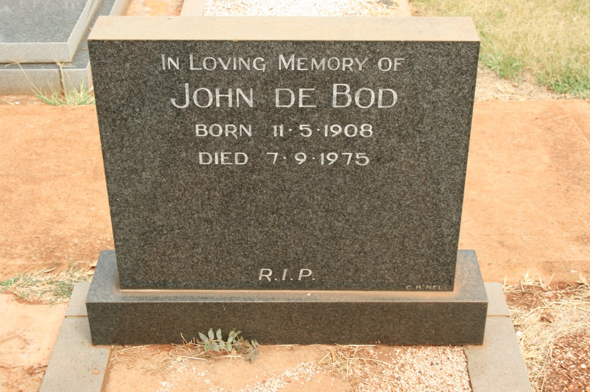 BOD John, de 1908-1975