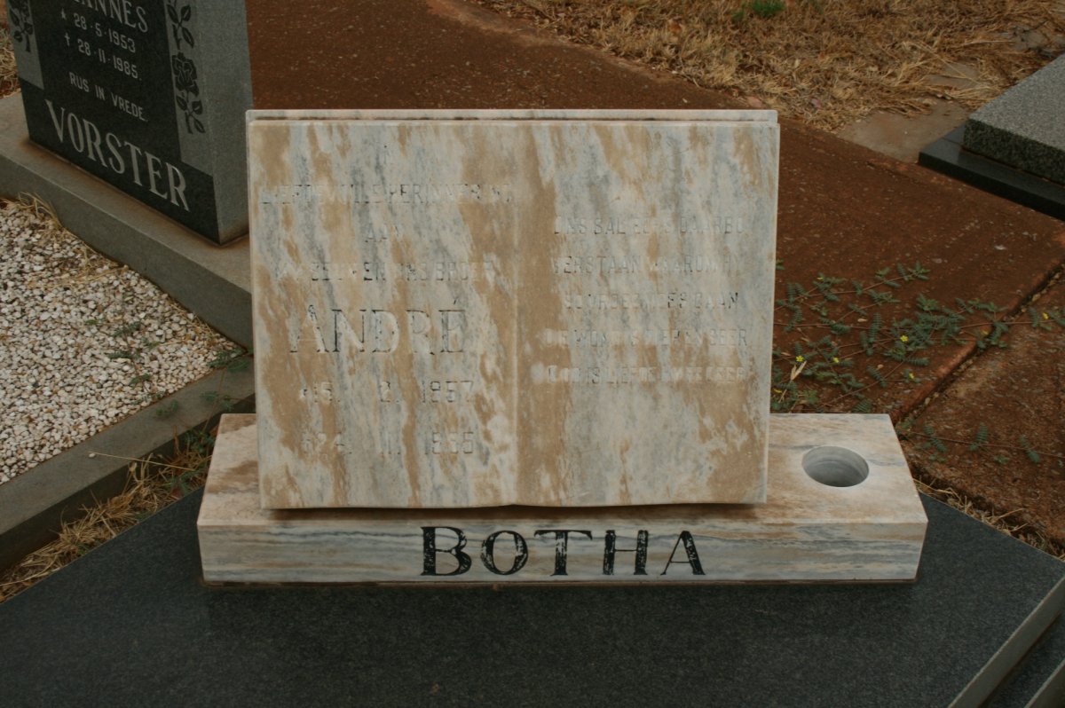 BOTHA André 1957-1985