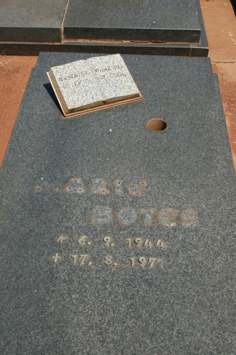 BOTES Marie 1944-1977