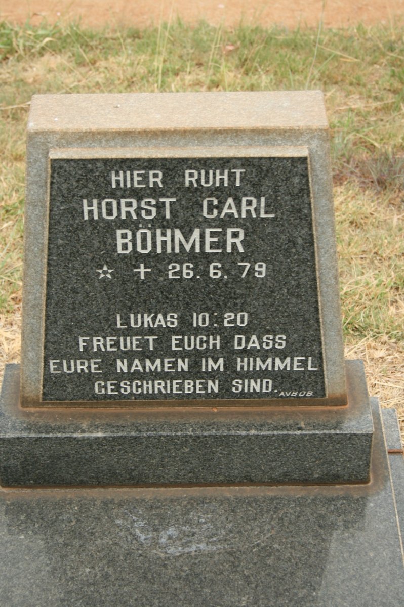 BÖHMER Horst Carl 1979-