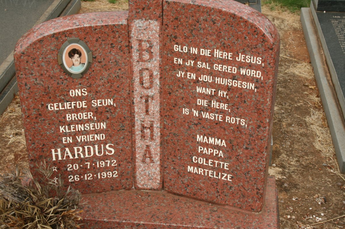BOTHA Hardus 1972-1992
