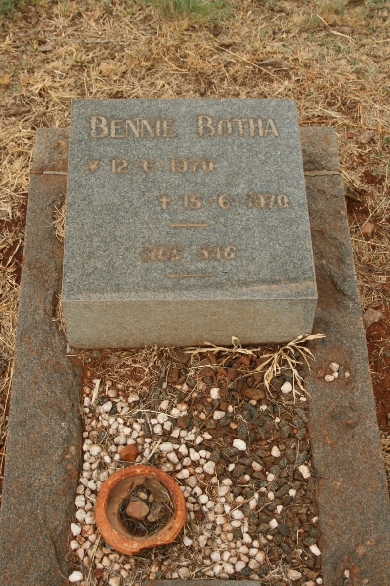BOTHA Bennie 1970-1970