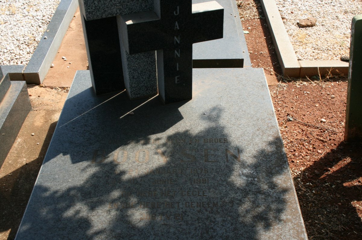 BOOYSEN Jannie 1976-1991